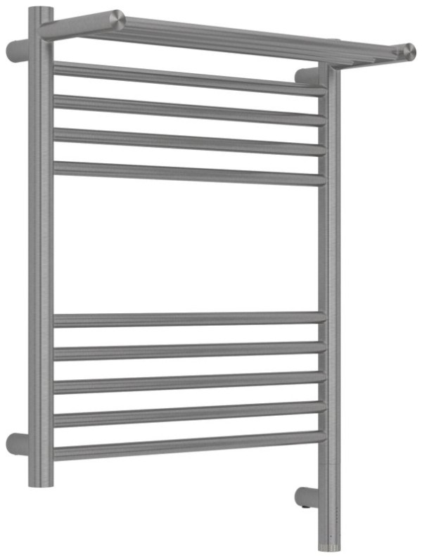 Полотенцесушитель электрический Сунержа Богема 3.1 071-6007-6050 70x55 см, подключение справа, сатин, лесенка, с полкой