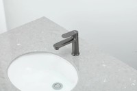 Смеситель для раковины Frap H85 F1085-9 оружейная сталь