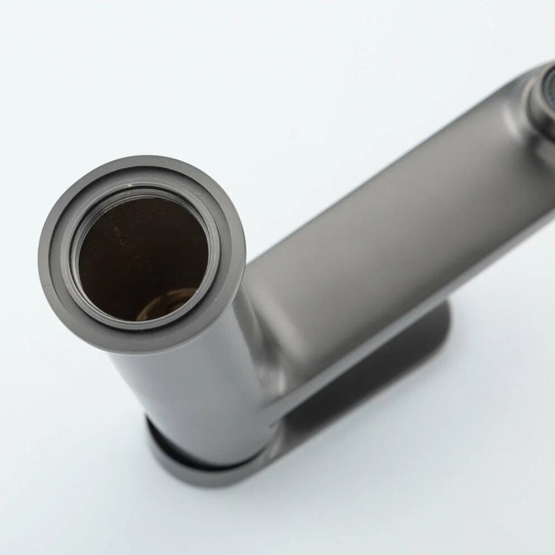 Смеситель для раковины Frap H85 F1085-9 оружейная сталь