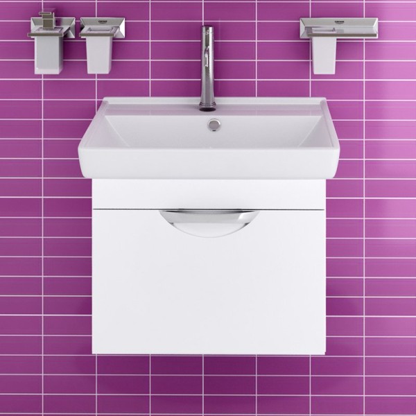 Тумба под раковину Runo Эконом мебель Ибица 50