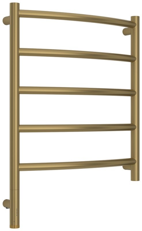 Полотенцесушитель электрический Сунержа Галант 3.1 32-6000-6050 70x55 см, подключение слева, золотой шелк, лесенка