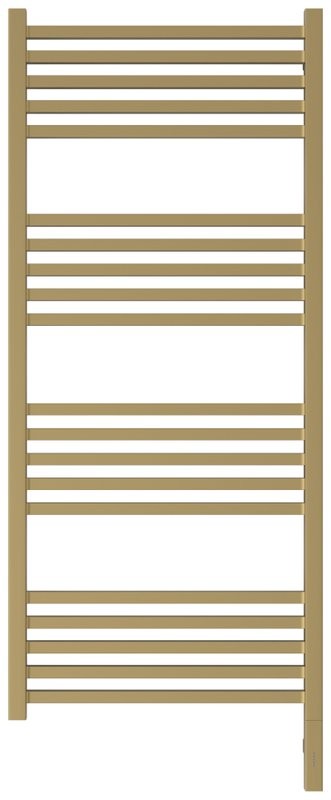 Полотенцесушитель электрический Сунержа Модус 3.1 32-5901-1250 130x55 см, подключение справа, золотой шелк, лесенка