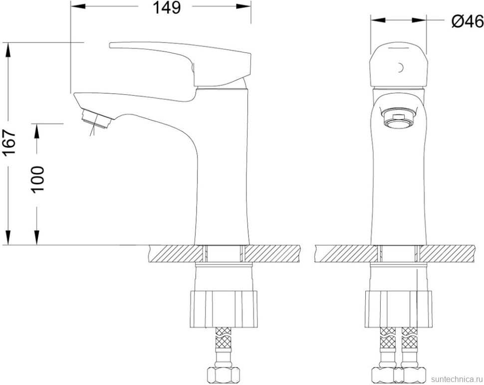 Комплект для ванной Lemark Linara LM0414C + LM0406C