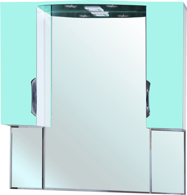 Зеркало Bellezza Лагуна 120 салатовое