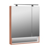 Зеркало-шкаф Roca The Gap Original 70, терракота, с подсветкой