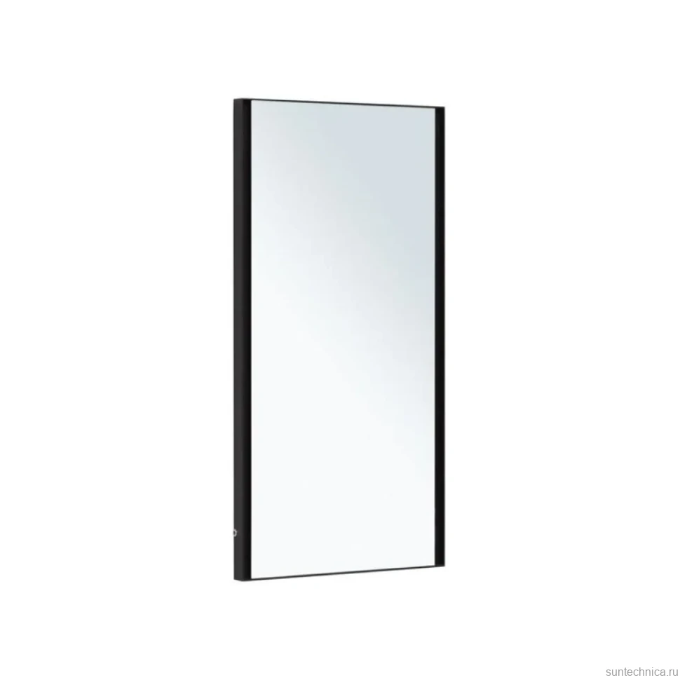 Зеркало Allen Brau Infinity 50х100 прямоугольное, с подсветкой, черное