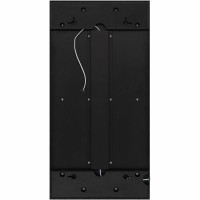 Зеркало Allen Brau Infinity 50х100 прямоугольное, с подсветкой, черное