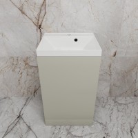 Тумба под раковину без столешницы Style Line Моно 50 напольная, санд серая галька