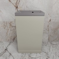 Тумба под раковину без столешницы Style Line Моно 50 напольная, санд серая галька