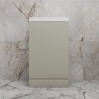 Тумба под раковину без столешницы Style Line Моно 50 напольная, санд серая галька