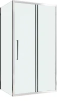 Душевой уголок Abber Schwarzer Diamant AG30140H-S85 140х85, профиль хром, стекло прозрачное