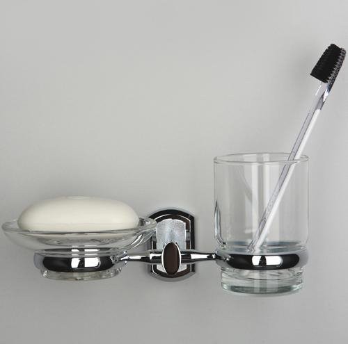 Стакан Wasserkraft Oder K-3026 с мыльницей