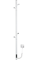 Полотенцесушитель электрический Vincea VTD-1DWE белый