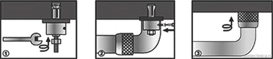 Поручень Wasserkraft K-1066 хром
