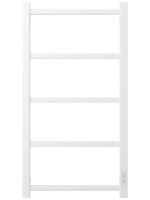 Полотенцесушитель электрический Стилье Формат 26 30526-8040 80x45 см, подключение справа, скрытое подключение справа, матовый белый, лесенка