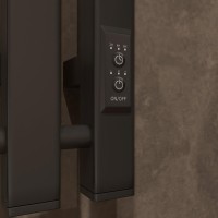 Полотенцесушитель электрический EWRIKA Пенелопа P3 120, черный