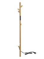 Полотенцесушитель электрический Bemeta 704153015 120x10 см, матовое золото, I-образный