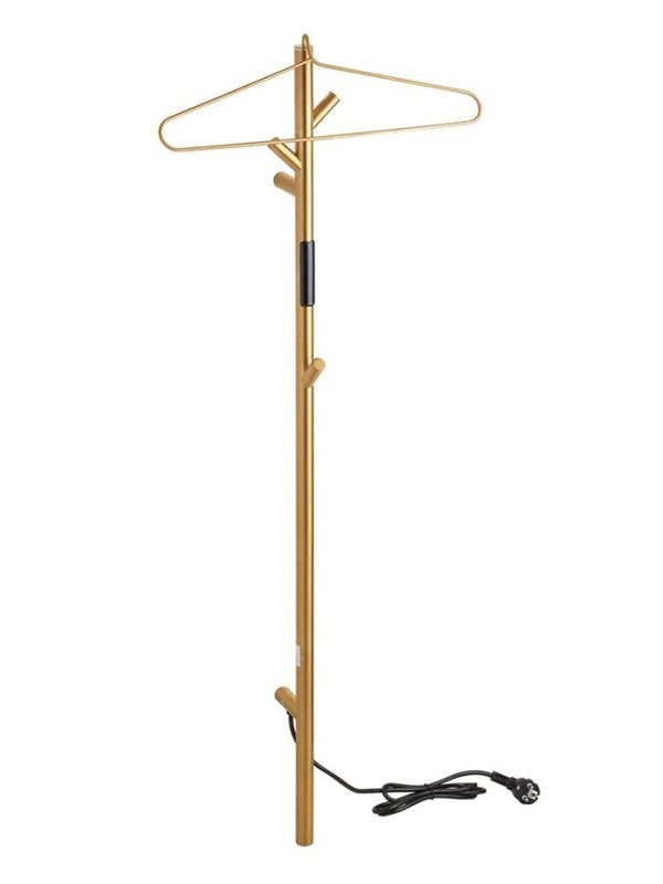 Полотенцесушитель электрический Bemeta 704153015 120x10 см, матовое золото, I-образный