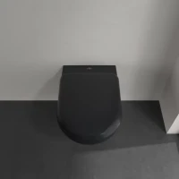 Унитаз подвесной Villeroy & Boch Antao чистый черный Унитаз подвесной Villeroy & Boch Antao чистый черный