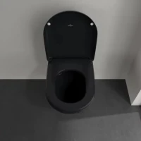 Унитаз подвесной Villeroy & Boch Antao чистый черный Унитаз подвесной Villeroy & Boch Antao чистый черный