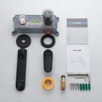 Смеситель для раковины/умывальника встраиваемый Shevanik S4341H, черный Смеситель для раковины/умывальника встраиваемый Shevanik S4341H, черный