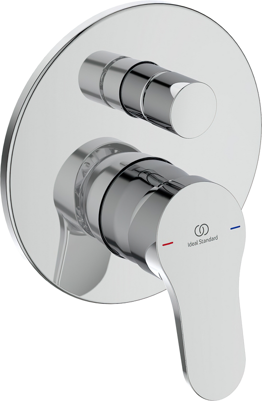 Встраиваемый смеситель для душа и ванны Ideal Standard Tevere BD728AA С ВНУТРЕННЕЙ ЧАСТЬЮ