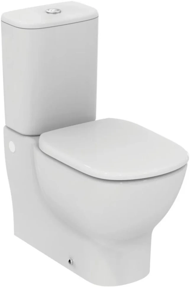 Унитаз-компакт напольный Ideal Standard Tesi с микролифтом