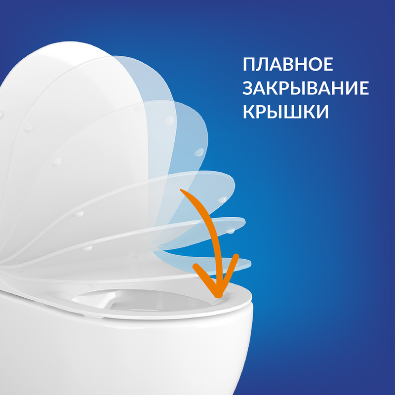 Унитаз-компакт напольный Cersanit Flavis 031 3/6 DPL EO slim 64288 с микролифтом