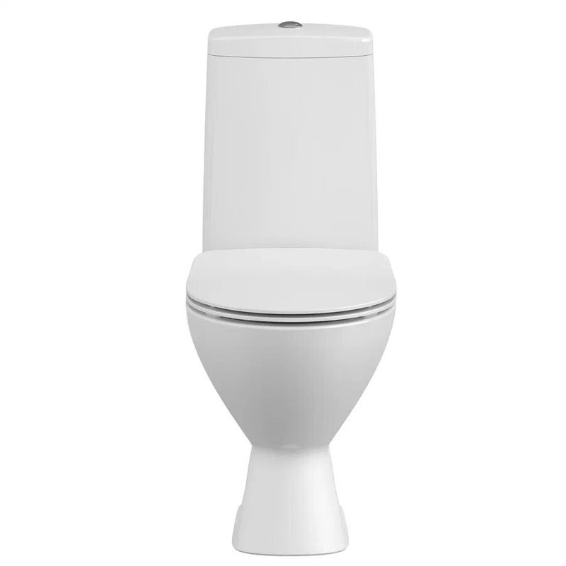 Унитаз-компакт напольный Cersanit Flavis 031 3/6 DPL EO slim 64288 с микролифтом