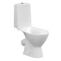 Унитаз-компакт напольный Cersanit Flavis 031 3/6 DPL EO slim 64288 с микролифтом