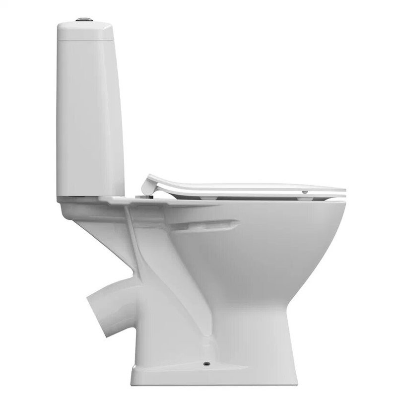 Унитаз-компакт напольный Cersanit Flavis 031 3/6 DPL EO slim 64288 с микролифтом