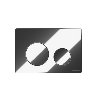 Комплект Ceramicanova Унитаз подвесной Mono CN1905 безободковый, с микролифтом + Инсталляция Balance CN121001CH с кнопкой Circle глянцевый хром