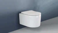 Унитаз подвесной Ceramicanova Moments CN3003 с микролифтом, безободковый