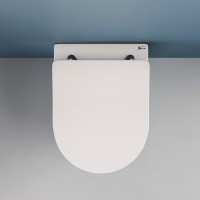 Унитаз подвесной Ceramicanova Moments CN3003 с микролифтом, безободковый