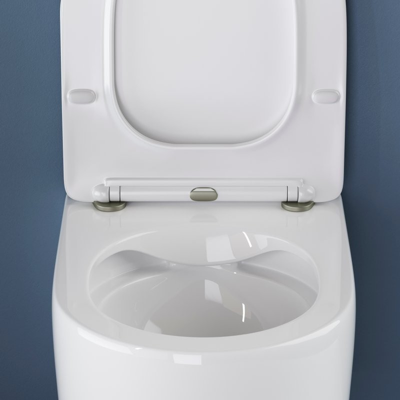 Унитаз подвесной Ceramicanova Moments CN3003 с микролифтом, безободковый