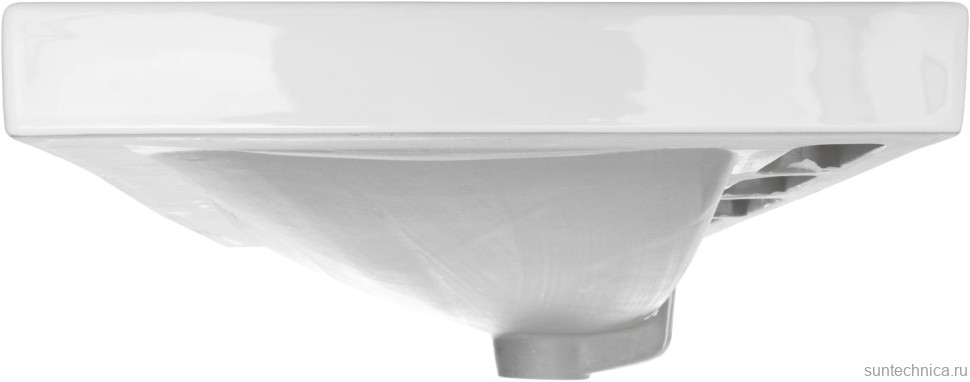 Тумба с раковиной Aquanet Милан 80 подвесная, дуб светлый