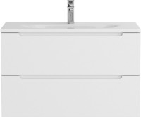 Мебель для ванной комнаты BelBagno Etna 39 80 bianco lucido, раковина BB-8099-3-80