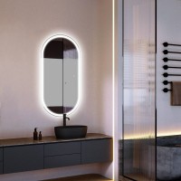 Зеркало Abber Kontur AG6303S-1.0 50х100 см, с подсветкой