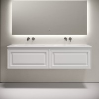 Тумба с раковиной Sancos Very 160 подвесная, bianco, раковина CN7023wx