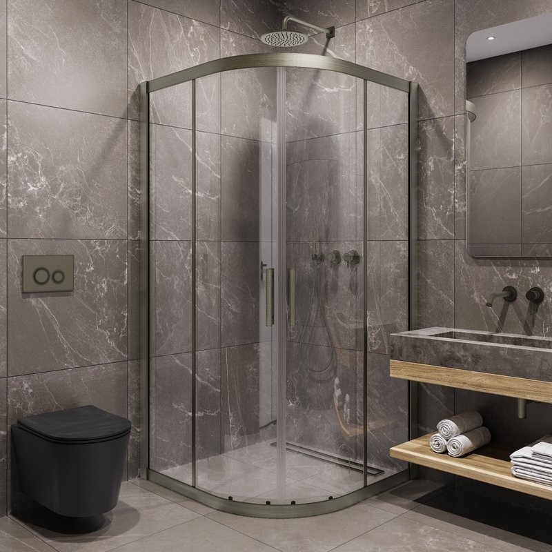 Душевой уголок Timo TPSS-90/13C-8 90x90 см, профиль никель, стекло прозрачное