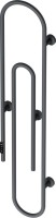 Полотенцесушитель электрический Bauedge Wall Clip AF0016 30x150, темно-серый металлик