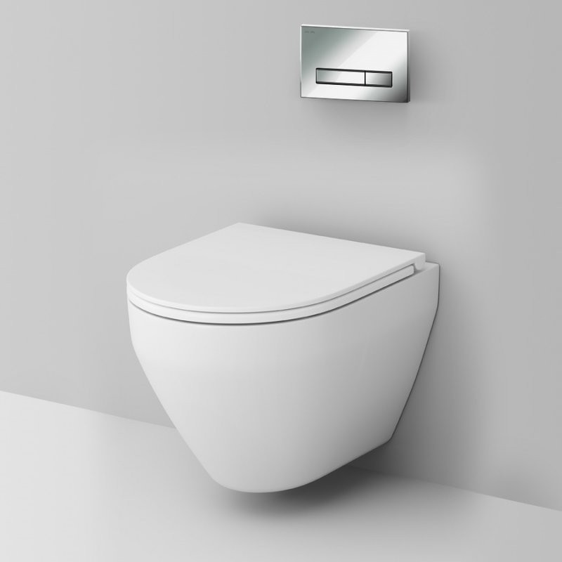 Комплект 5 в 1 AM.PM Spirit IS30251.701700 кнопка смыва хром глянец