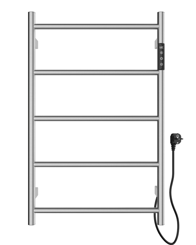Полотенцесушитель электрический Wonzon & Woghand WW-AL405-BR брашированный никель