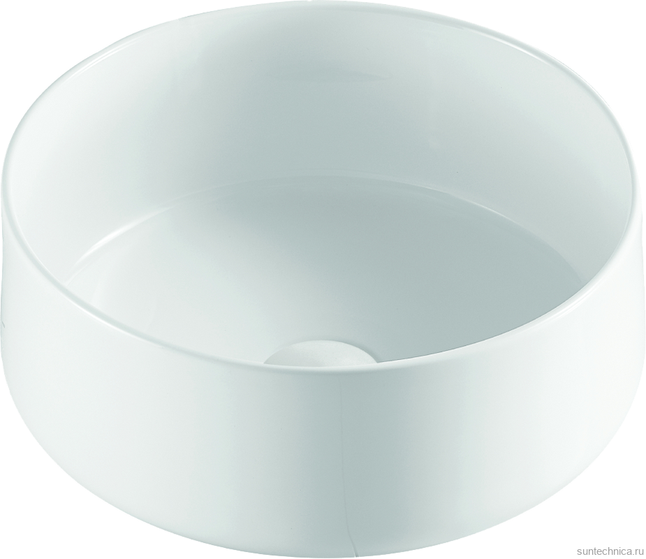 Тумба с раковиной Orange Line 60 подвесная, 2 ящика, матовая белая с раковиной B07-345W