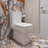 Унитаз-компакт напольный DIWO Коломна 0421 с микролифтом