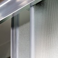 Душевая кабина DTO D 10SLED с высоким поддоном, с сиденьем