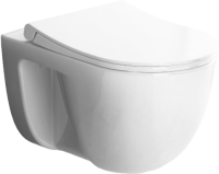 Унитаз подвесной VitrA S40 7759B003-0075 безободковый, с микролифтом