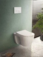 Унитаз подвесной VitrA S40 7759B003-0075 безободковый, с микролифтом