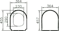 Унитаз подвесной VitrA S40 7759B003-0075 безободковый, с микролифтом