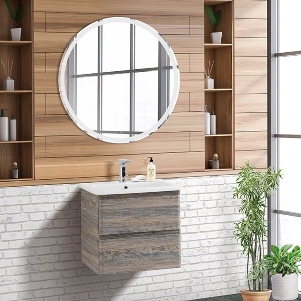 Мебель для ванной комнаты BelBagno Albano-Cer 50 подвесная, pino scania